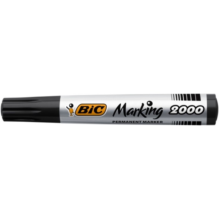 Маркер перманентный 4.9 мм BIC Marking 2000 ECOlutions чёрный, МИКС Маркер перманентный 4.9 мм BIC Marking 2000 ECOlutions чёрный, МИКС