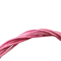 Корзина плетеная ива 28 х 20 х 11 см ручка 14 см, розовый