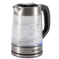 Чайник HYK-G4015 1,7л 2200Вт черный (стекло)