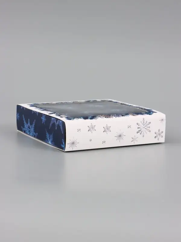 Коробка для 9 конфет &laquo;Голубые мечты&raquo; 14.5&times;14.5&times;3.5 см