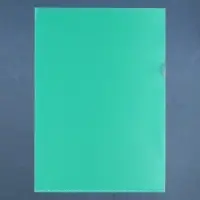 Набор папок-уголков А4, 100 мкм, Calligrata Выгодные, прозрачные, 5 штук, микс