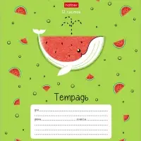Тетрадь 12л А5ф клетка 60-65г/кв.м на скобе Обл. мел.картон тисн 5 диз.в блоке скругл.углы