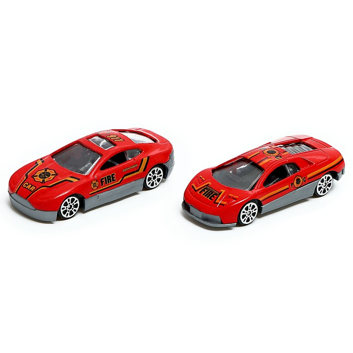 Машина металлическая «Пожарный автовоз», масштаб 1:64 Машина металлическая «Пожарный автовоз», масштаб 1:64