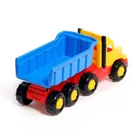 Набор игрушек для песочницы &laquo;Фаворит&raquo;, 8 предметов: самосвал, ситечко, совок, грабельки, формочки