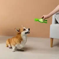 VETTA Игрушка для домашних животных, ПВХ, 23х6,5 см, лягушка