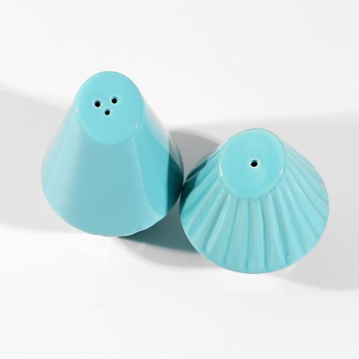 Солонка и перечница «Геометрия», 13.5 х 10.5 см