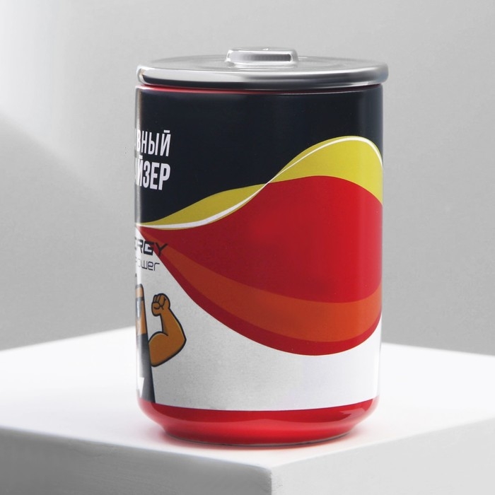 Кружка керамическая «Энерджайзер», 250 мл, цвет красный Кружка керамическая «Энерджайзер», 250 мл, цвет красный