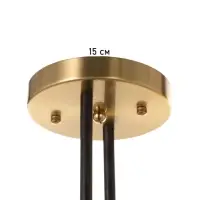 Люстра &laquo;Лора&raquo; 4&times;40 Вт Е27 латунь 58&times;58&times;37 см