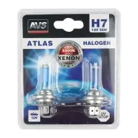 Галогенная лампа AVS ATLAS/5000К/ H7.12V.55W.блистер 2шт.