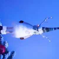 Фигура светодиодная &laquo;Новогодний лосик&raquo; 58 см, 10 LED, свечение тёплое белое