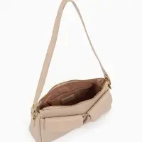 Сумка женская багет TEXTURA на молнии, 27&times;8&times;13 см, бежевая