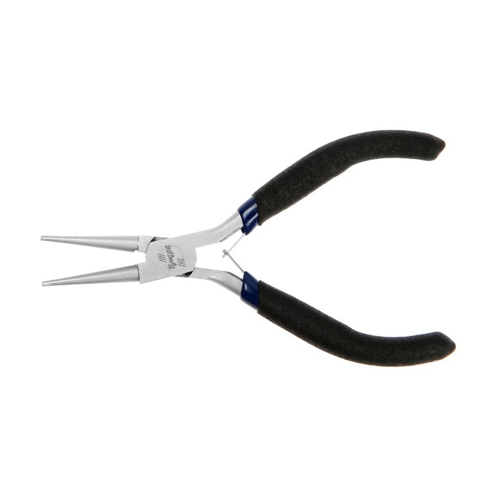 Круглогубцы ТУНДРА mini, никелированные, обрезиненные рукоятки, 125 мм Круглогубцы ТУНДРА mini, никелированные, обрезиненные рукоятки, 125 мм