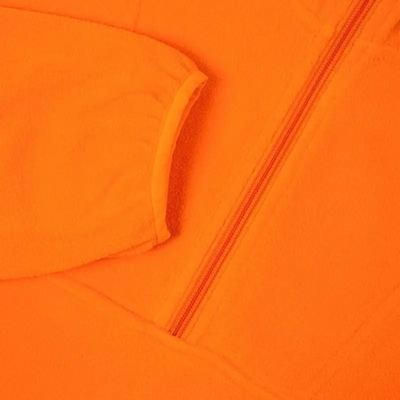 Анорак флисовый унисекс Fliska, оранжевый, размер M/L Анорак флисовый унисекс Fliska, оранжевый, размер M/L