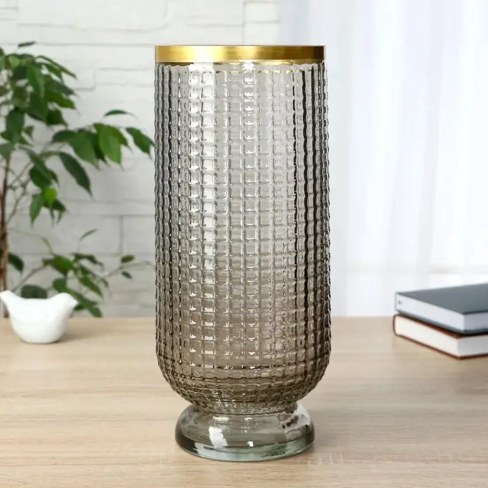 Ваза для цветов &laquo;Киркинес&raquo;, 3 л, 30&times;13 см, стекло