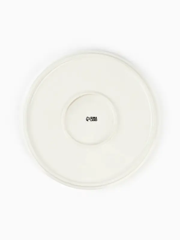 Тарелка плоская керамическая &laquo;Оушен&raquo;, d=23 см, ручная работа