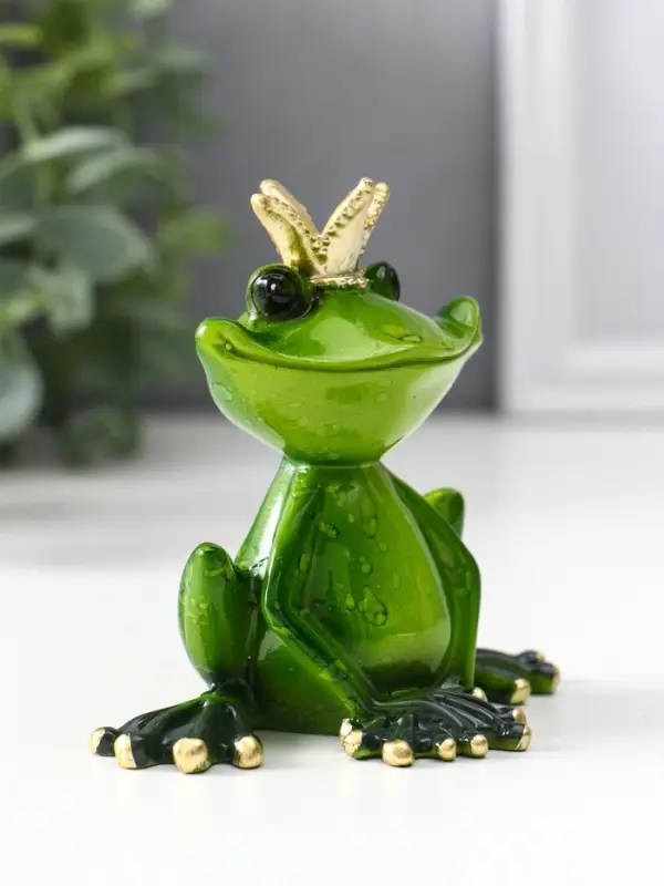 Сувенир полистоун лак "Царевна-лягушка" 8,8х5,5х8,5 см