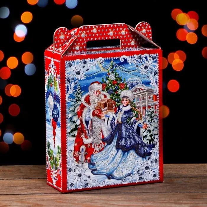 Подарочная коробка Подарочная коробка "Кремль" 16,8 х 7 х 25 см