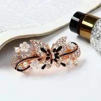 Заколка - автомат для волос &laquo;Сильвия&raquo;, бабочка галант, 9 см