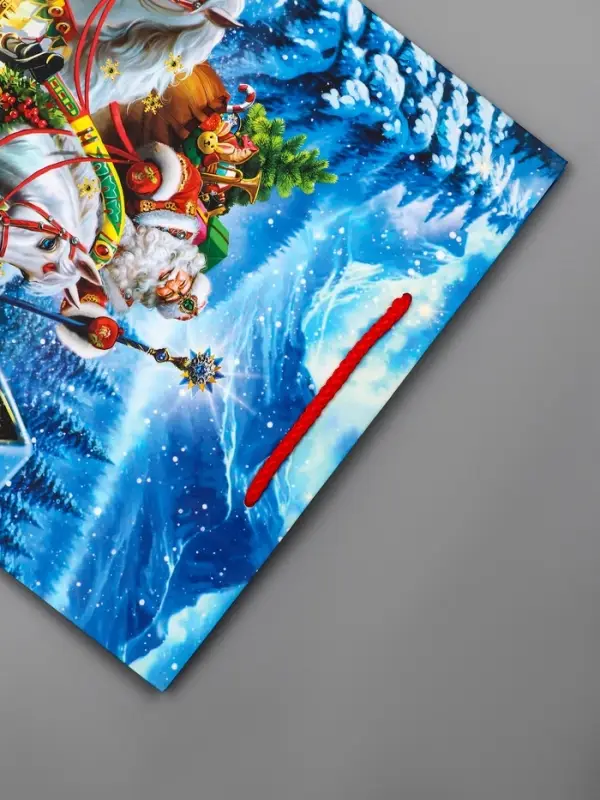 Пакет подарочный новогодний ламинированный, «На встречу Новому Году» , 26×12×32 см