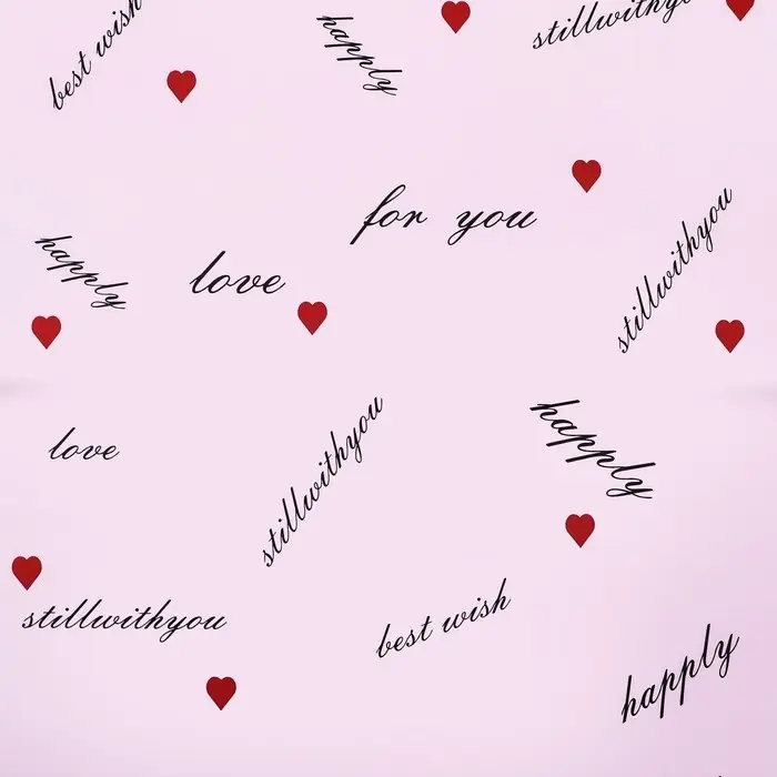 Пленка для цветов матовая, «Цветы с каймой», 58×58 см, сиреневый Пленка для цветов матовая, «Цветы с каймой», 58×58 см, сиреневый