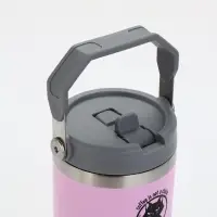 Термостакан с ручкой "Coffee", 600 мл, розовая