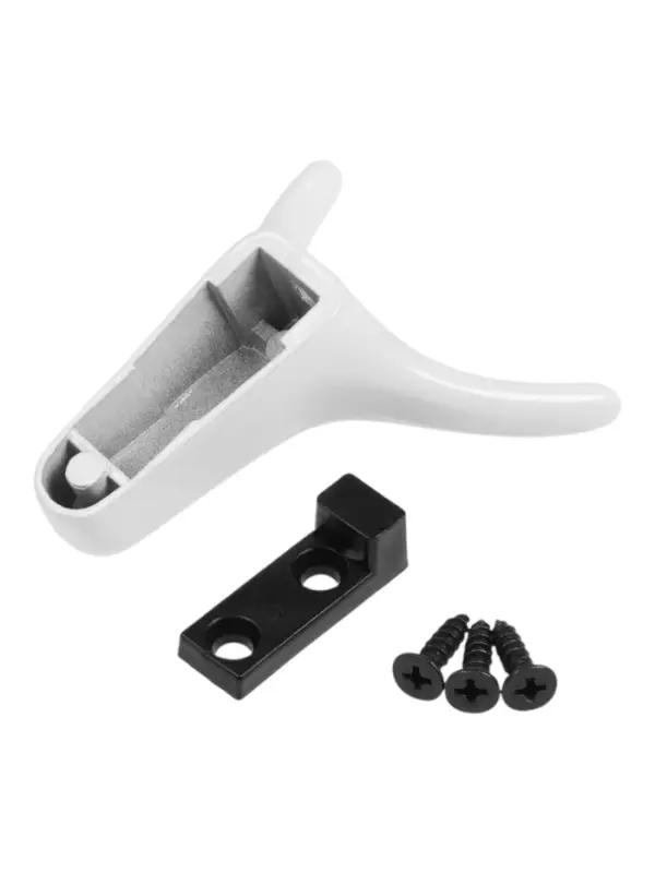 Крючок мебельный CAPPIO OX, двухрожковый, цвет белый