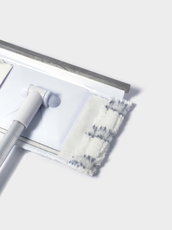 Щётка для окон Raccoon, телескопическая алюминиевая ручка 59(103) см, водосгон 20,5 см, насадка из микрофибры 20,5×12 см Щётка для окон Raccoon, телескопическая алюминиевая ручка 59(103) см, водосгон 20,5 см, насадка из микрофибры 20,5×12 см