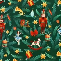 Набор упаковочной бумаги &laquo;Зимняя сказка&raquo;, 4 листа, 70&times;100 см