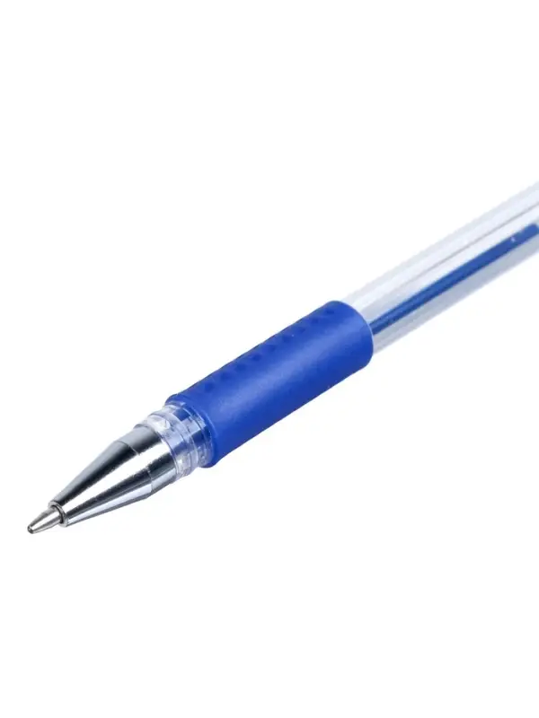 Набор гелевых ручек, 4 цвета, металлик, с резиновыми держателями, в блистере, МИКС