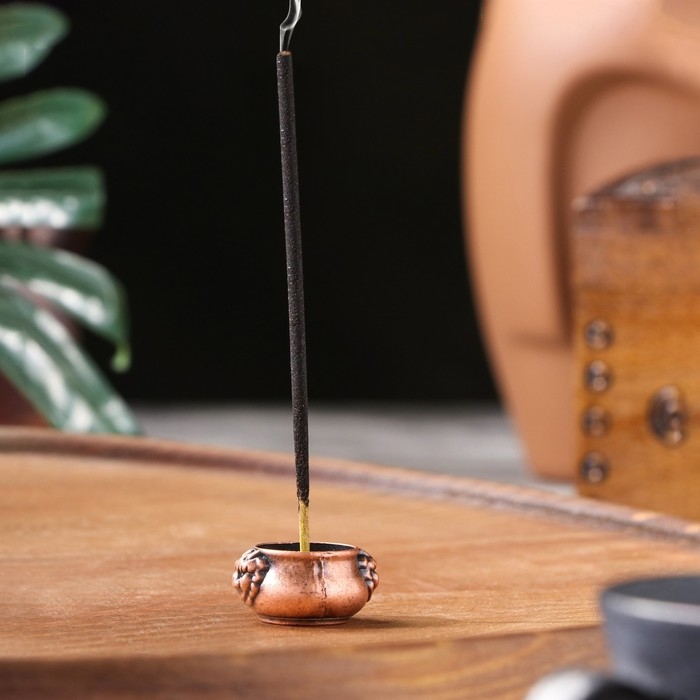 Подставка для любых благовоний  Подставка для любых благовоний "Котелок", 3 х 1,5 см