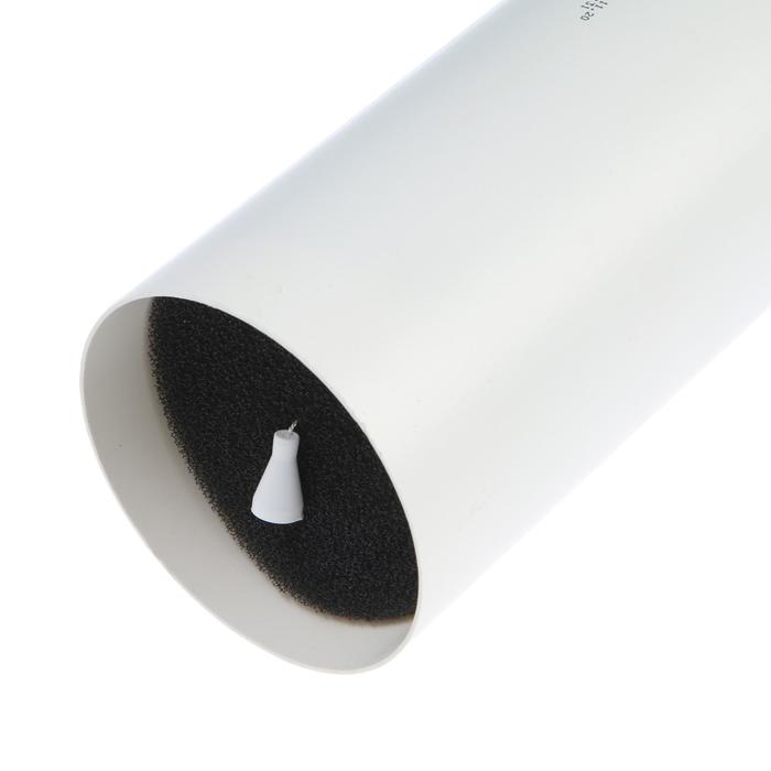 Клапан приточный ERA 10КП, d=100 мм, длина 500 мм, внешняя решетка из ABS-пластика Клапан приточный ERA 10КП, d=100 мм, длина 500 мм, внешняя решетка из ABS-пластика