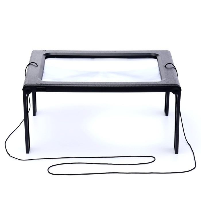 Лупа-столик, линза 115*185мм Лупа-столик, линза 115*185мм