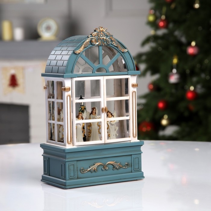 Светодиодная фигура «Ангелы в арке» 13.5 × 22 × 7.8 см, пластик, батарейки ААх3 (не в комплекте), USB, свечение тёплое белое Светодиодная фигура «Ангелы в арке» 13.5 × 22 × 7.8 см, пластик, батарейки ААх3 (не в комплекте), USB, свечение тёплое белое