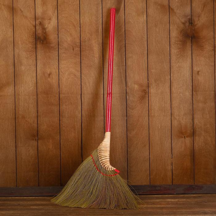 Метла  Метла "Сухарта" бамбук 45х4х100 см МИКС