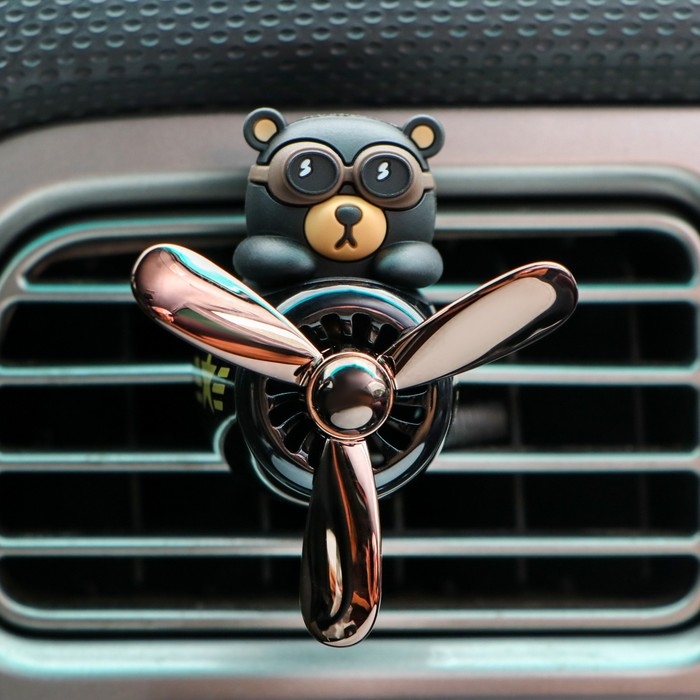 Ароматизатор в воздуховод, Мишка пилот, 5 ароматов Ароматизатор в воздуховод, Мишка пилот, 5 ароматов