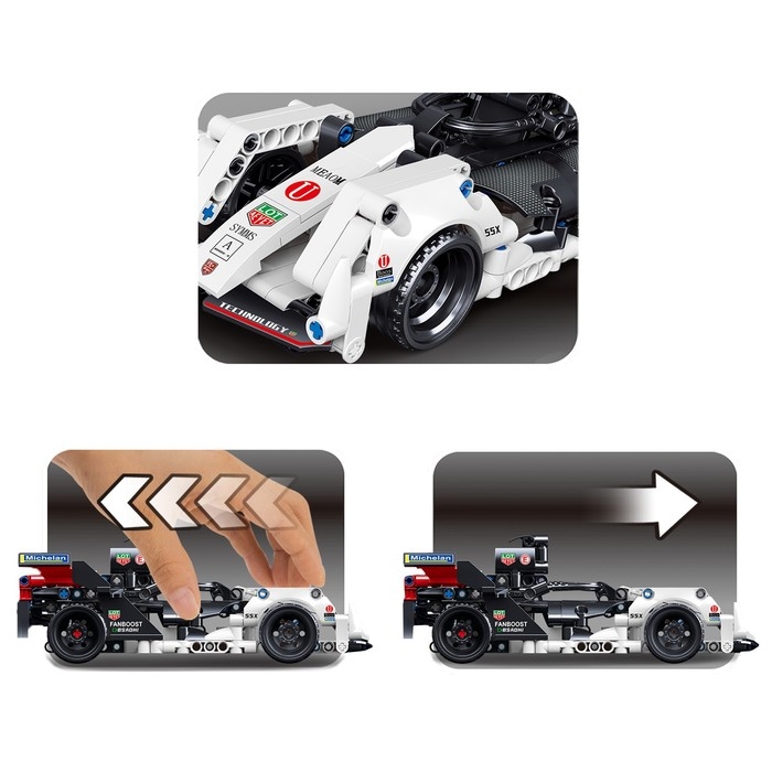 Конструктор &laquo;Формула&raquo;, инерционный, 247 деталей