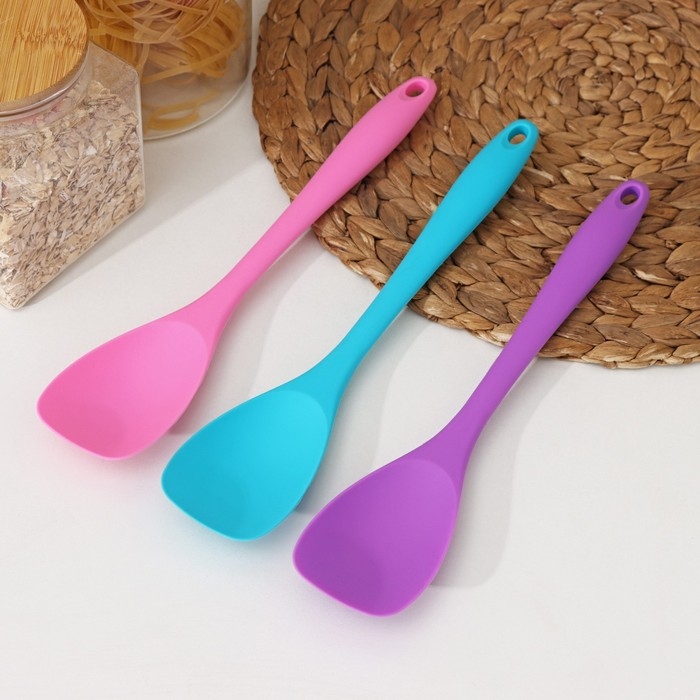 Лопатка Доляна «Рэми», 28,7×5,8 см, цвет МИКС Лопатка Доляна «Рэми», 28,7×5,8 см, цвет МИКС