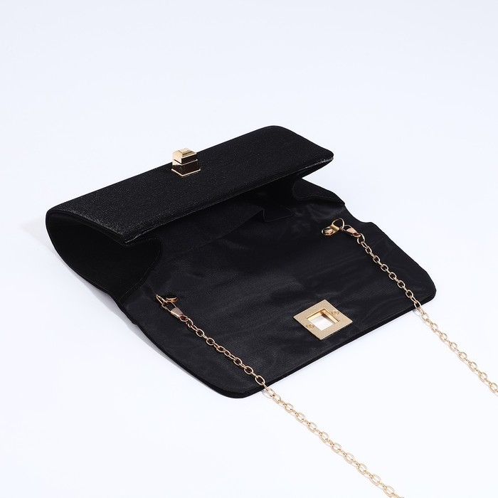 Сумка-клатч на магните, цвет чёрный Сумка-клатч на магните, цвет чёрный