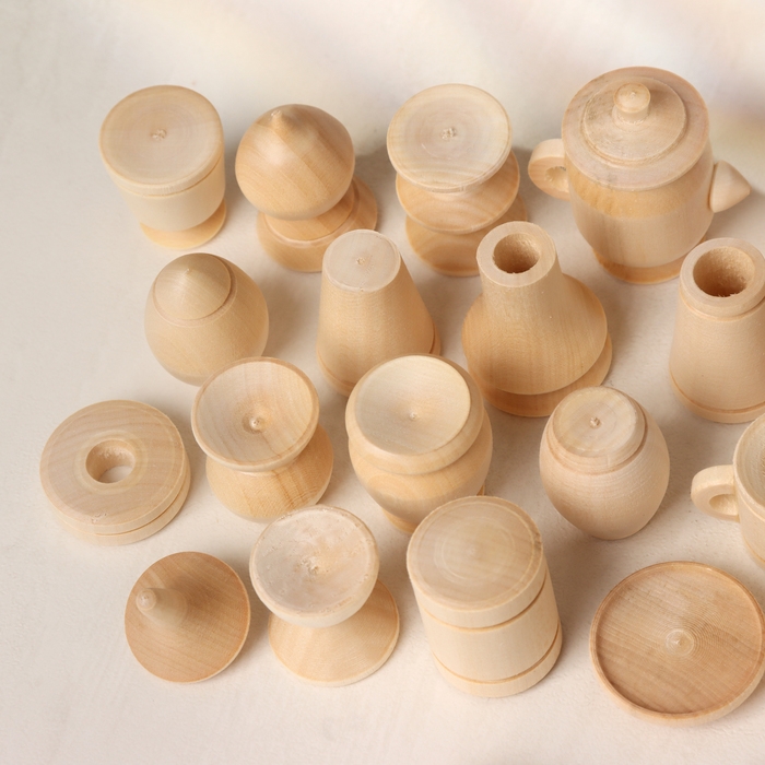 Набор заготовок для творчества Набор заготовок для творчества "Бирюльки" 33шт. в мешочке