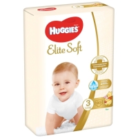 Подгузники "Huggies" Mega Elite Soft 3, 5-9кг, 80 шт