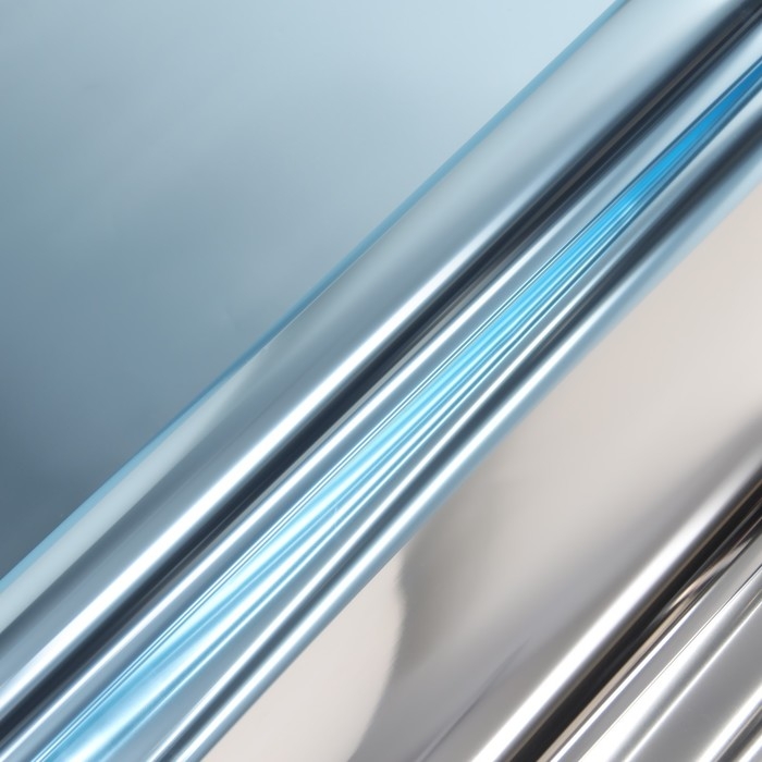 Пленка для цветов, Пленка для цветов,"Металлик", 0,57х10м, голубой