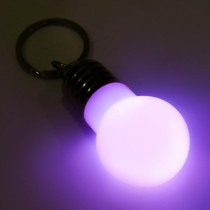 Маячок световой на ошейник для больших и средних собак, фасовка 12 шт, розовый