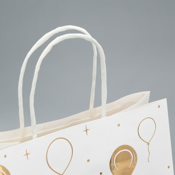 Пакет подарочный крафтовый, упаковка, «С днём рождения!», 22 х 25 х 12 см Пакет подарочный крафтовый, упаковка, «С днём рождения!», 22 х 25 х 12 см