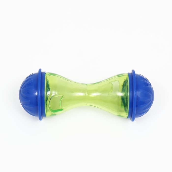 Игрушка под лакомства  Игрушка под лакомства "Бесконечность" 11 х 4,5 см, синяя/жёлтая