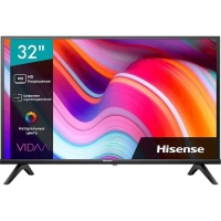 Телевизор Hisense 32A4K, 32", 1366x768, DVB-T2/C/S2, HDMI 3, USB 2, Smart TV, черный