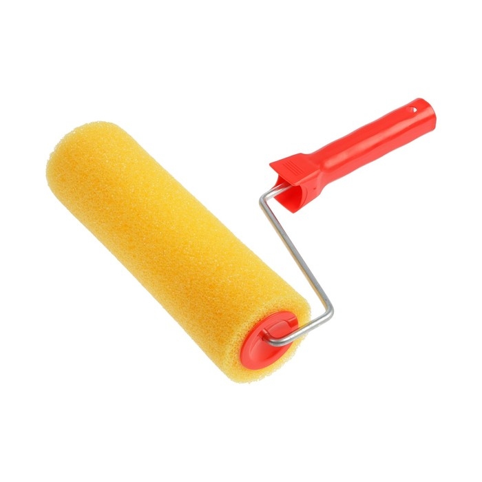 Валик ЛОМ,  Валик ЛОМ, "Шорох", поролон, 230 мм, рукоятка d=6 мм, D=80 мм