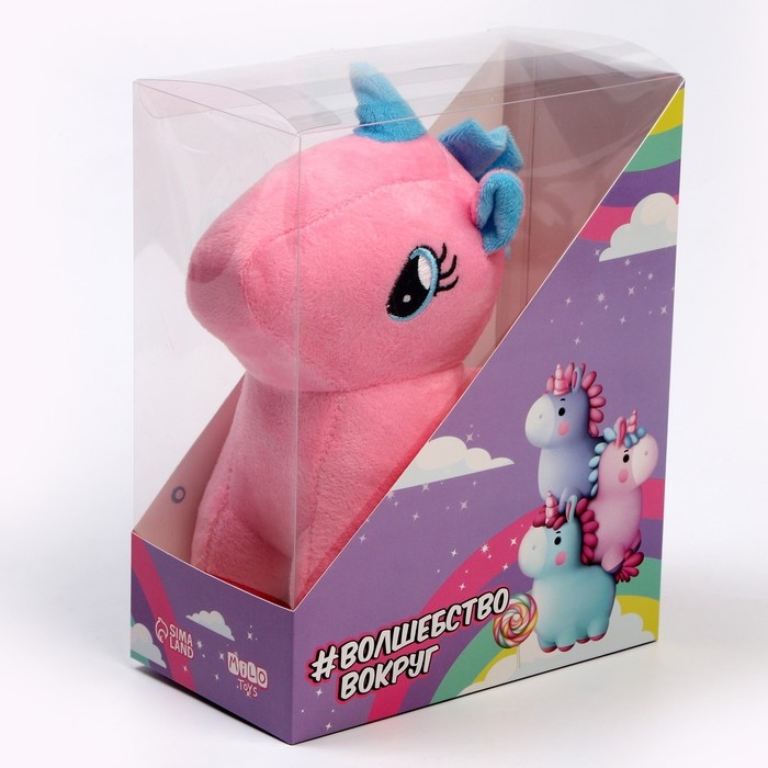Мягкая игрушка «Волшебство рядом», единорог, цвета МИКС, 20 см