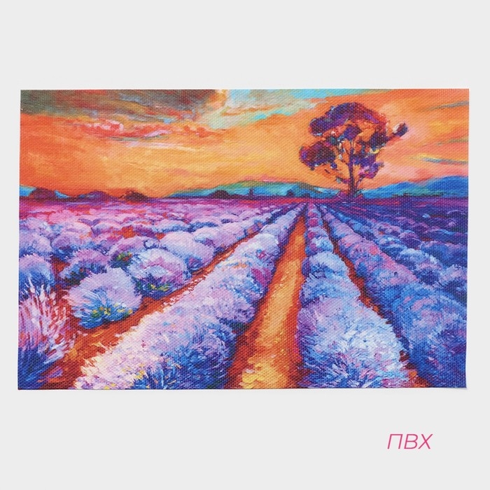 Салфетки сервировочные на стол Доляна &laquo;Пейзаж&raquo;, 4 шт, 45&times;30 см