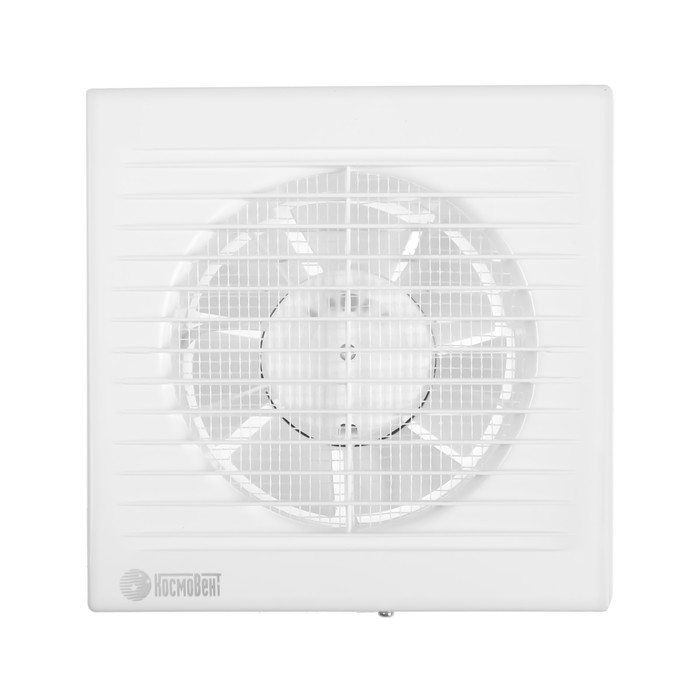 Вентилятор вытяжной Вентилятор вытяжной "КосмоВент" В125ВК, d=125 мм, 12 Вт, 40 дБ, 188 м³/ч, с выключателем