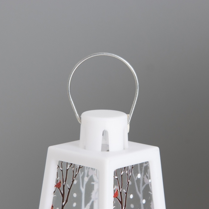 Светильник "Снеговик и елка" 3хLR1130 белый 4,4х4,4х9,4см